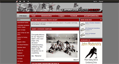 Desktop Screenshot of cambridgeyouthhockey.org